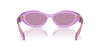 Prada SPR26Z Transparent Amethyst/Dark Violet Silver Int Mirror #colour_transparent-amethyst-dark-violet-silver-int-mirror