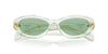 Prada SPR26Z Transparent Mint/Green #colour_transparent-mint-green