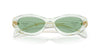 Prada SPR26Z Transparent Mint/Green #colour_transparent-mint-green