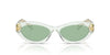 Prada SPR26Z Transparent Mint/Green #colour_transparent-mint-green