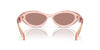 Prada SPR26Z Transparent Peach/Light Brown #colour_transparent-peach-light-brown