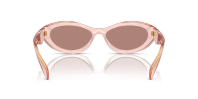 Prada SPR26Z Transparent Peach/Light Brown #colour_transparent-peach-light-brown