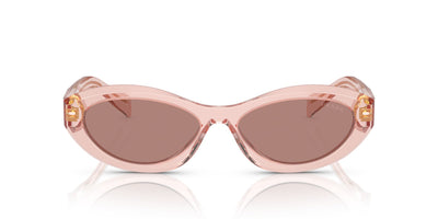 Prada SPR26Z Transparent Peach/Light Brown #colour_transparent-peach-light-brown