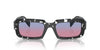 Prada SPR27Z Black Crystal Tortoise/Clear Blue Magenta Gradient #colour_black-crystal-tortoise-clear-blue-magenta-gradient