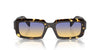 Prada SPR27Z Black Malt Tortoise/Clear Fifty Yellow Dark Blue #colour_black-malt-tortoise-clear-fifty-yellow-dark-blue