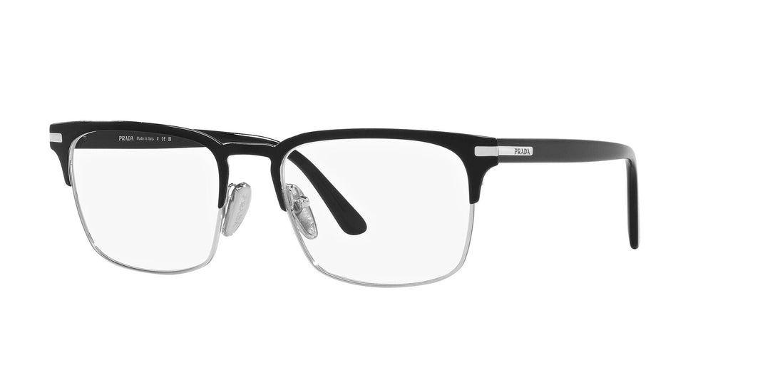Prada VPR58Z Rectangle Glasses | Fashion Eyewear US 