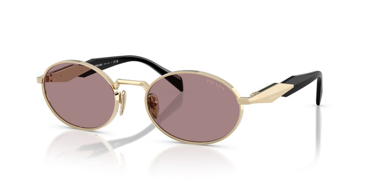 Prada SPR65Z Oval Sunglasses | Fashion Eyewear US