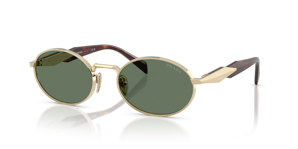 Prada SPR65Z Oval Sunglasses | Fashion Eyewear US
