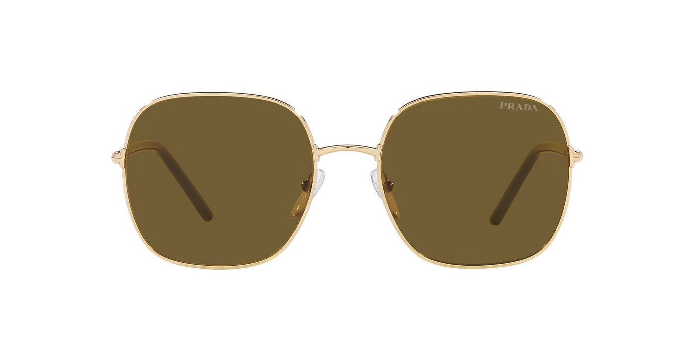 Prada SPR67X Pale Gold/Dark Brown #colour_pale-gold-dark-brown