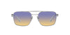 Prada SPR67Z Silver/Clear Yellow Dk Blue Gradient #colour_silver-clear-yellow-dk-blue-gradient