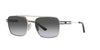 Prada SPR67Z Silver/Grey Polarised Gradient #colour_silver-grey-polarised-gradient