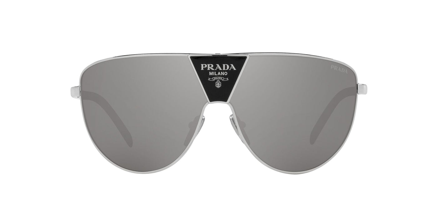 Prada SPR69Z Silver/Light Grey Silver Mirror #colour_silver-light-grey-silver-mirror