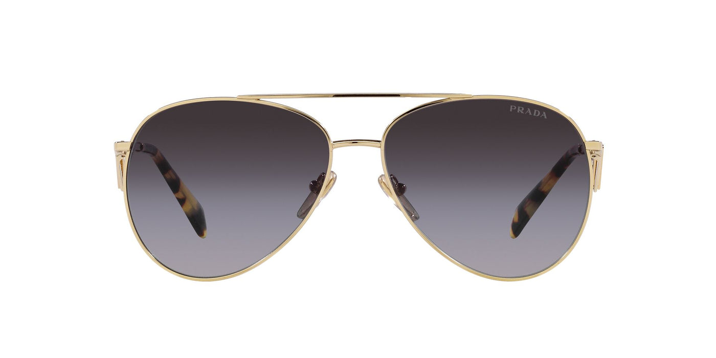 Prada SPR73Z Pale Gold/Grey Gradient #colour_pale-gold-grey-gradient