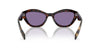 Prada SPR A02 Havana/Violet Internal Silver Mirror #colour_havana-violet-internal-silver-mirror
