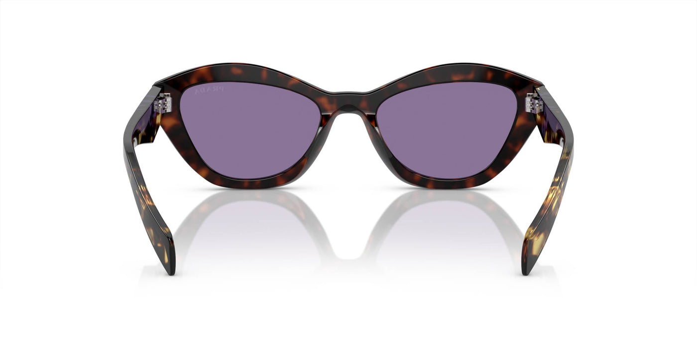 Prada SPR A02 Havana/Violet Internal Silver Mirror #colour_havana-violet-internal-silver-mirror