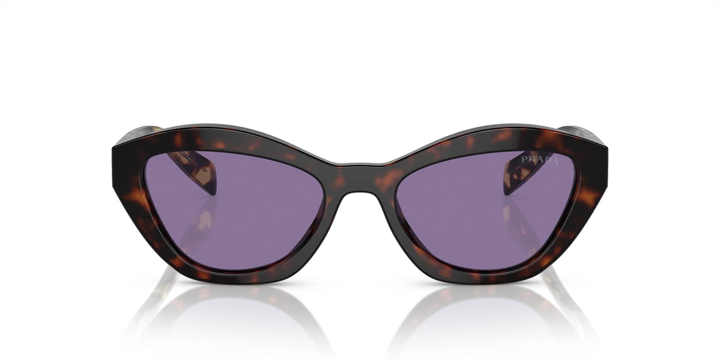 Prada SPR A02 Havana/Violet Internal Silver Mirror #colour_havana-violet-internal-silver-mirror