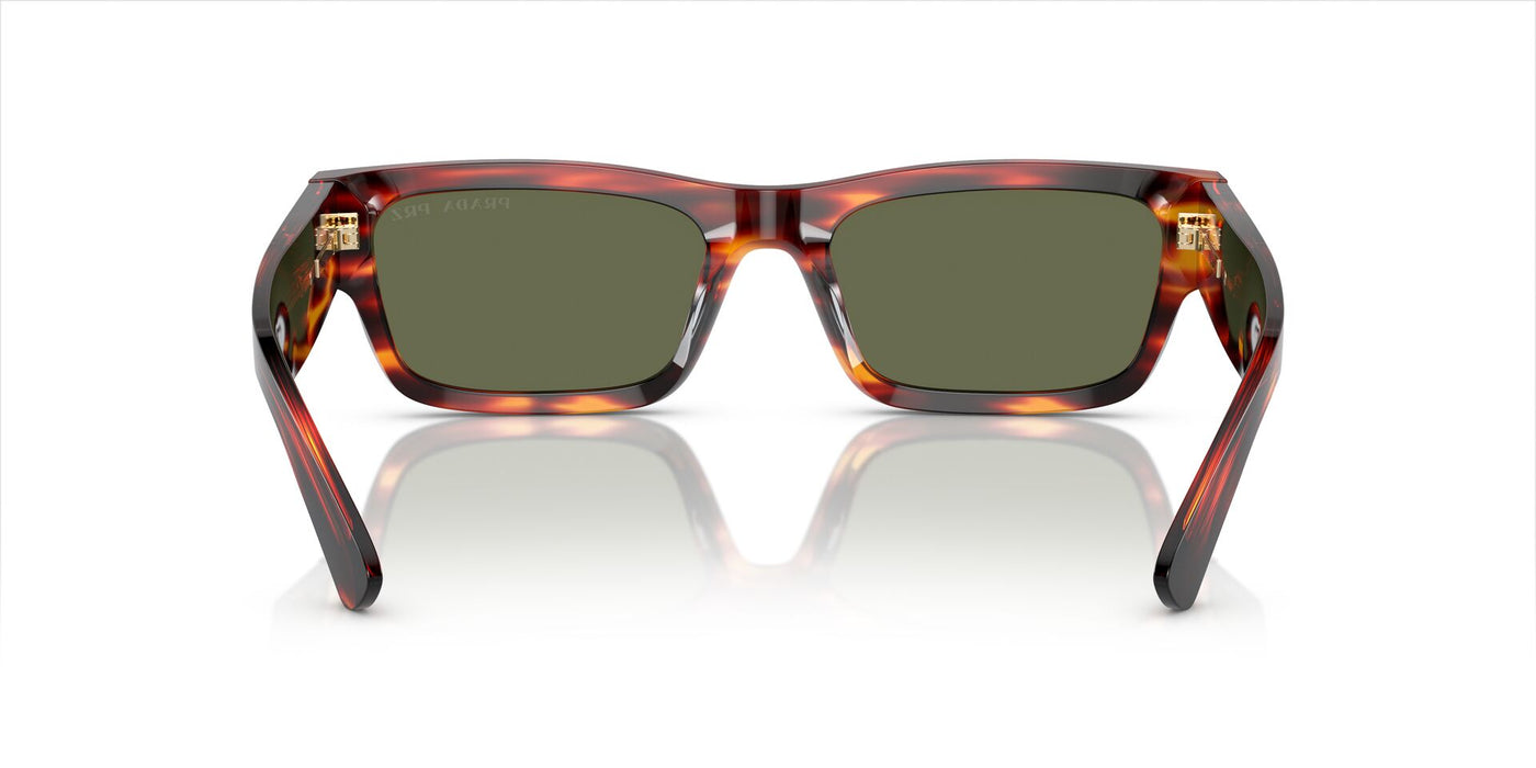 Prada SPR A03 Red Black Havana/Green Polarised #colour_red-black-havana-green-polarised