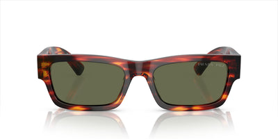 Prada SPR A03 Red Black Havana/Green Polarised #colour_red-black-havana-green-polarised