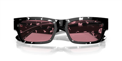 Prada SPR A03 Havana Black Transparent/Red Brown Crystal #colour_havana-black-transparent-red-brown-crystal