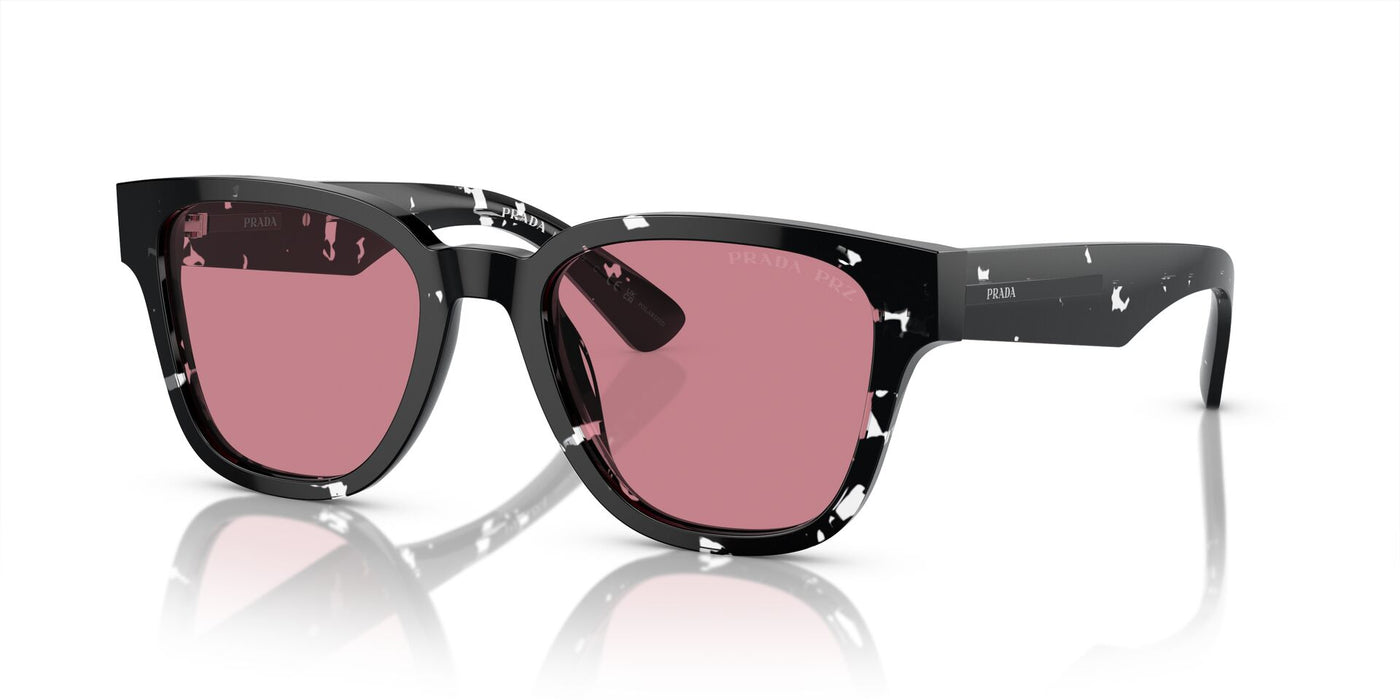 Prada SPR A04 Havana Black Crystal/Red Crystal #colour_havana-black-crystal-red-crystal