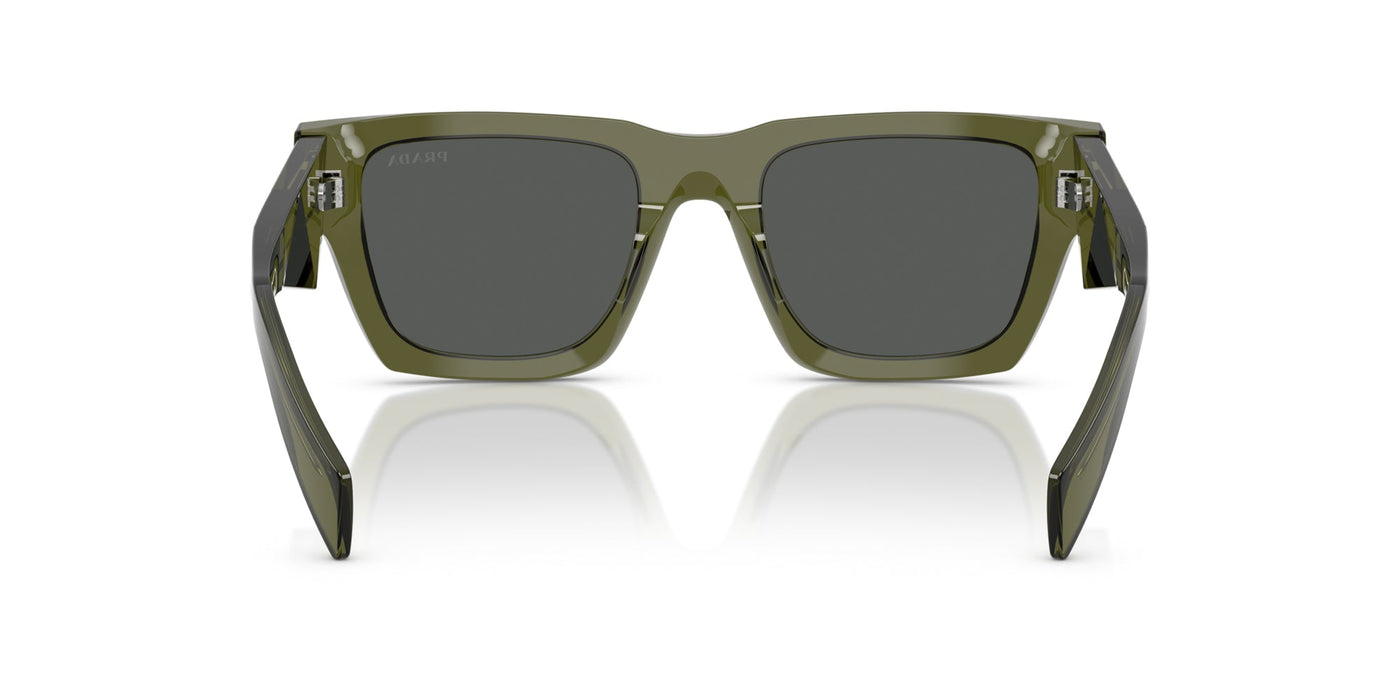 Prada SPR A06 Transparent Military/Dark Grey #colour_transparent-military-dark-grey