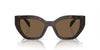 Prada SPR A09 Briar Tortoise/Dark Brown #colour_briar-tortoise-dark-brown