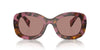 Prada SPR A13 Tortoise Cognac Begonia/Light Brown #colour_tortoise-cognac-begonia-light-brown