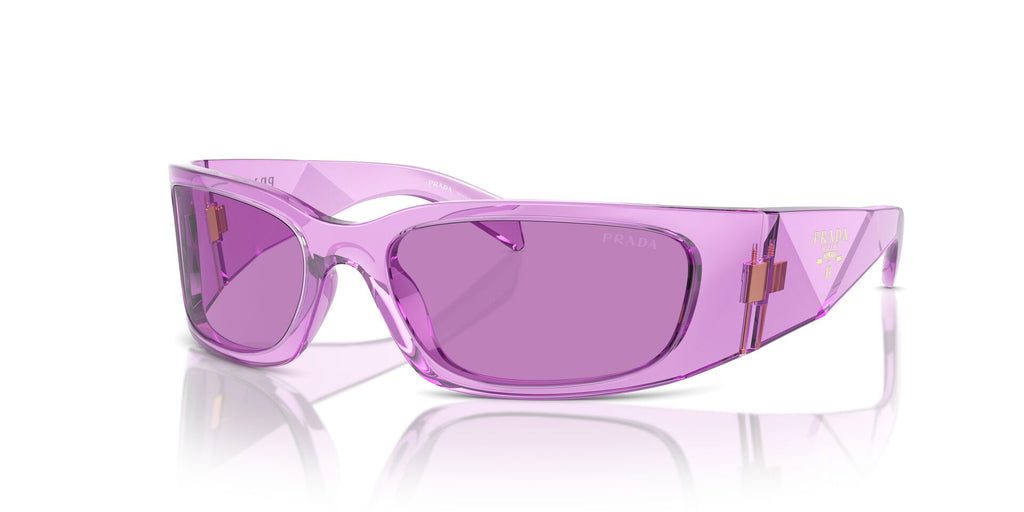 Prada SPR A14 Transparent Ametyst/Purple #colour_transparent-ametyst-purple