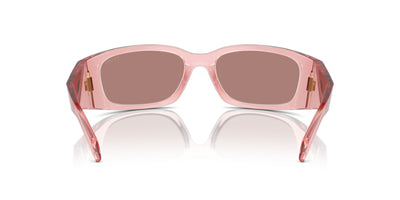 Prada SPR A14 Transparent Peach/Light Brown #colour_transparent-peach-light-brown