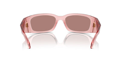 Prada SPR A14 Transparent Peach/Light Brown #colour_transparent-peach-light-brown