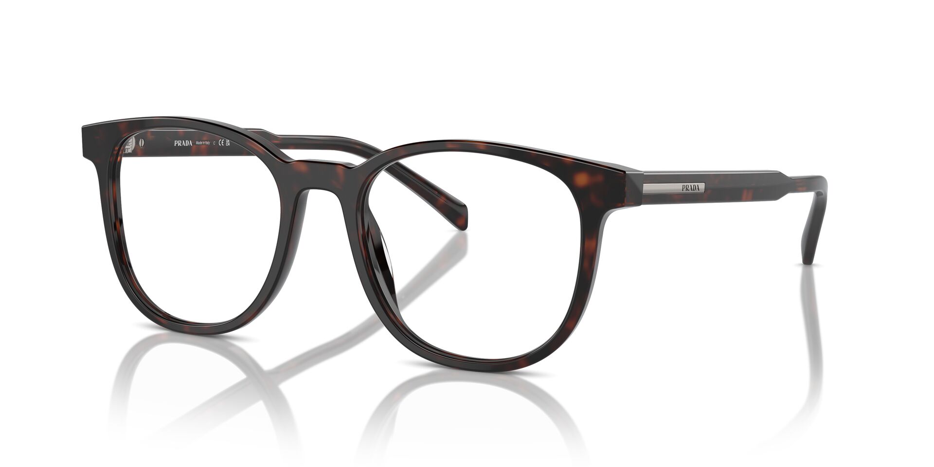 Prada VPR A15 Oval Glasses | Fashion Eyewear