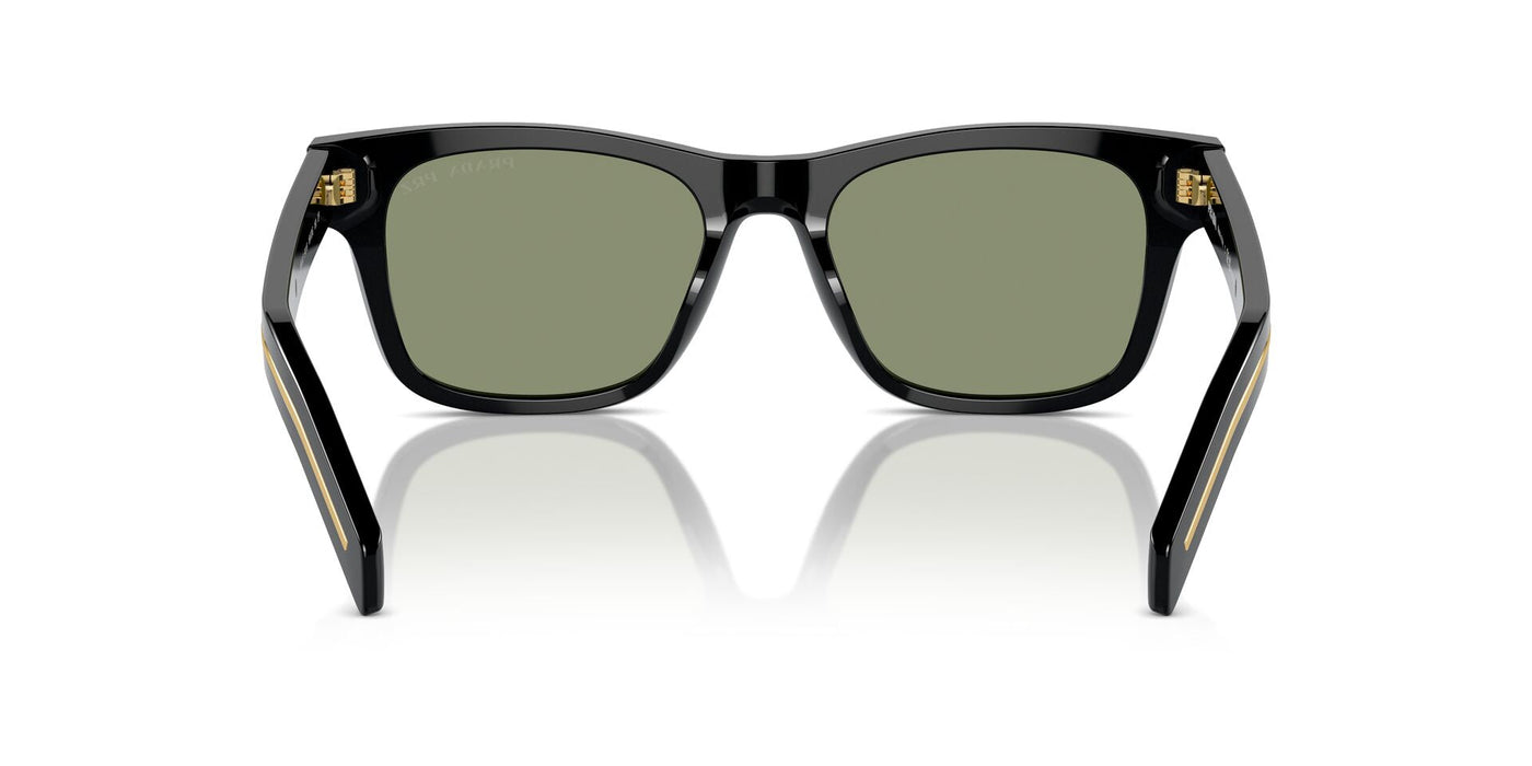 Prada SPR A17 Black/Green Polarised #colour_black-green-polarised