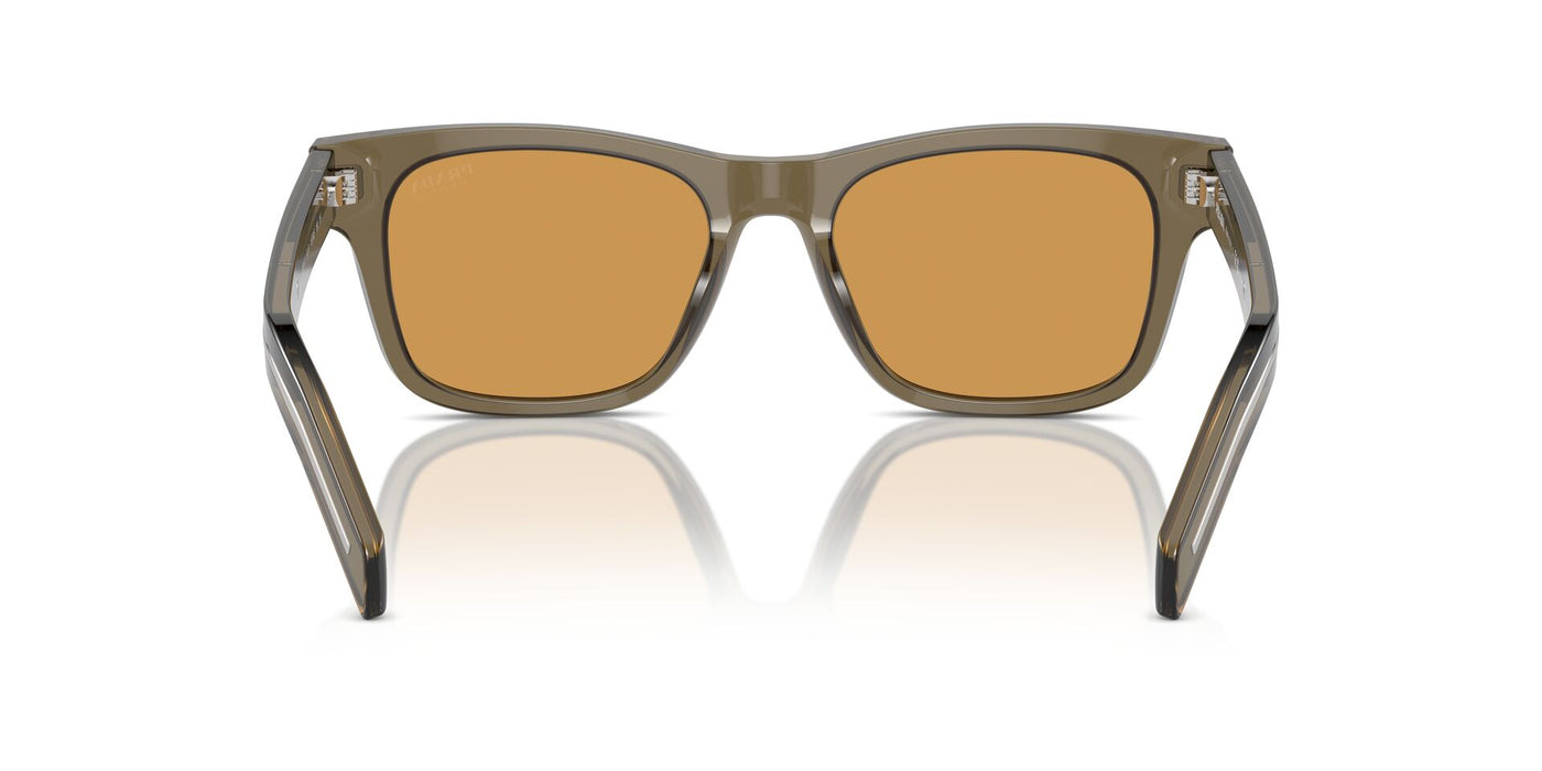 Prada SPR A17 Transparent Earth/Light Brown Photochromic #colour_transparent-earth-light-brown-photochromic