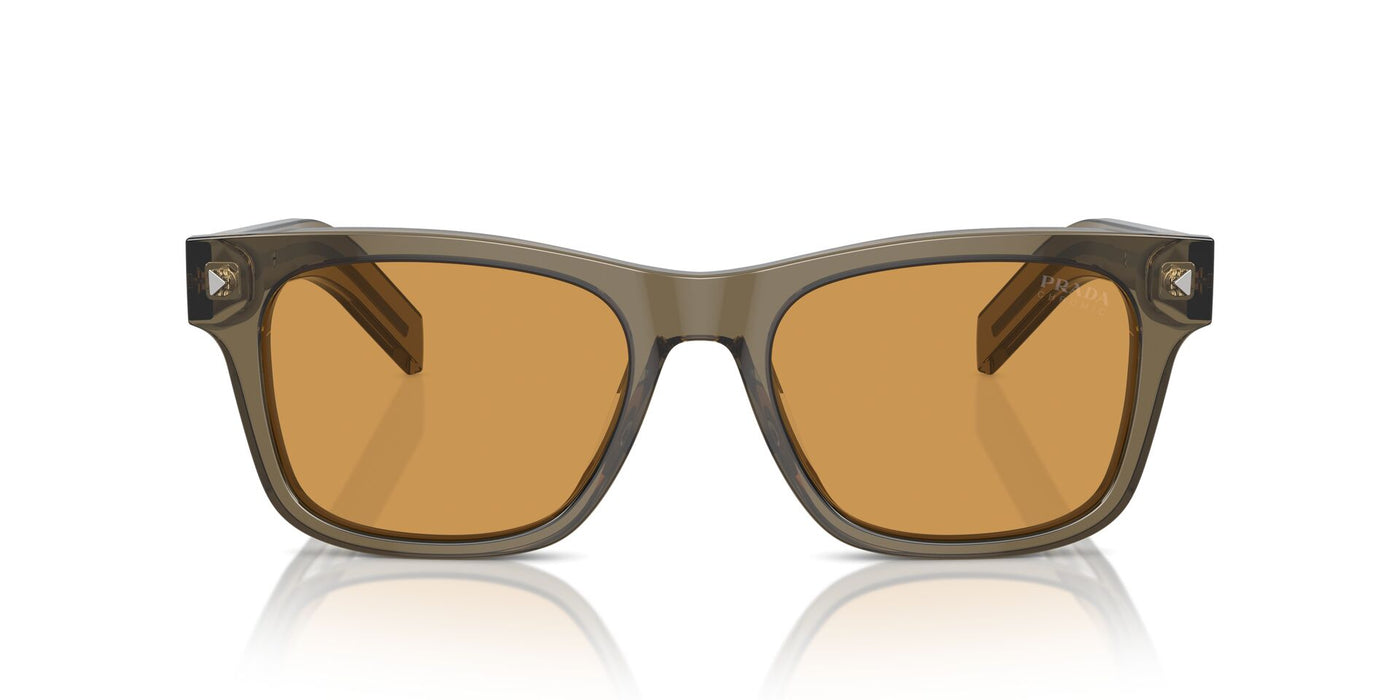 Prada SPR A17 Transparent Earth/Light Brown Photochromic #colour_transparent-earth-light-brown-photochromic