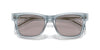 Prada SPR A17 Transparent Azure/Grey Gold Polarised Mirror #colour_transparent-azure-grey-gold-polarised-mirror