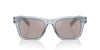 Prada SPR A17 Transparent Azure/Grey Gold Polarised Mirror #colour_transparent-azure-grey-gold-polarised-mirror