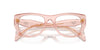 Prada VPR A18 Transparent Peach #colour_transparent-peach