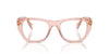 Prada VPR A18 Transparent Peach #colour_transparent-peach