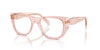 Prada VPR A18 Transparent Peach #colour_transparent-peach