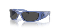 Prada SPR A19 Transparent Iris/Dark Grey #colour_transparent-iris-dark-grey