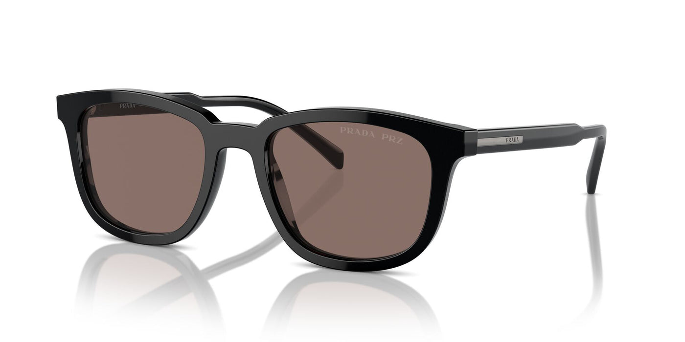 Prada SPR A21 Black/Brown Polarised #colour_black-brown-polarised