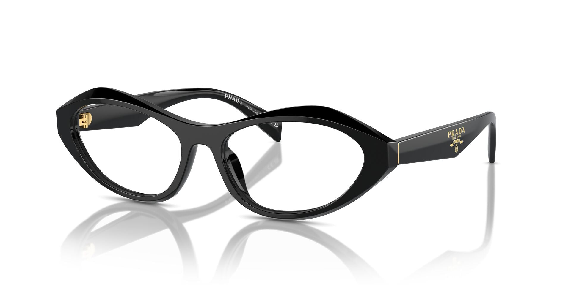 Prada VPR A21 Cat Eye Glasses | Fashion Eyewear US