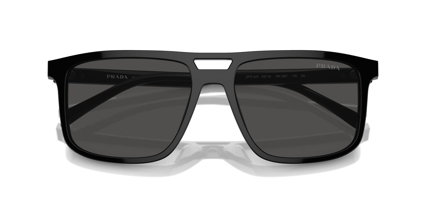 Prada SPR A22 Black/Dark Grey #colour_black-dark-grey