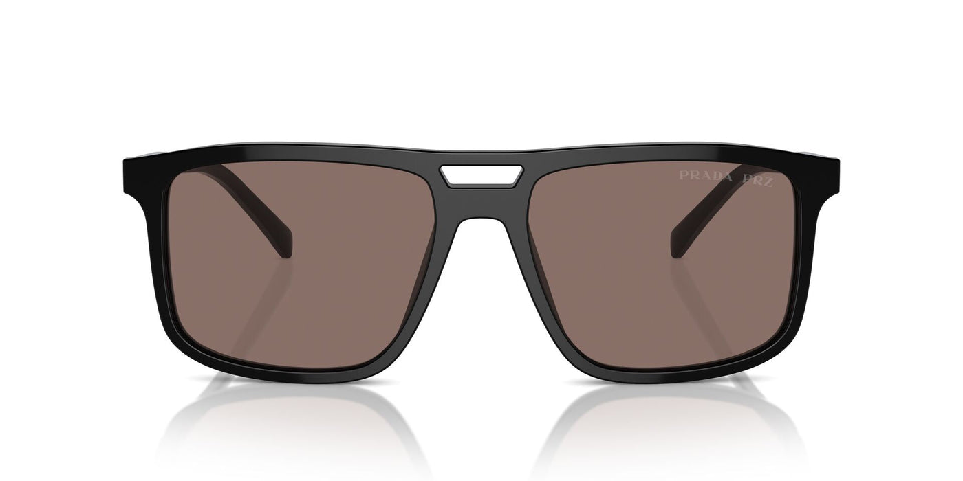 Prada SPR A22 Black/Brown Polarised #colour_black-brown-polarised