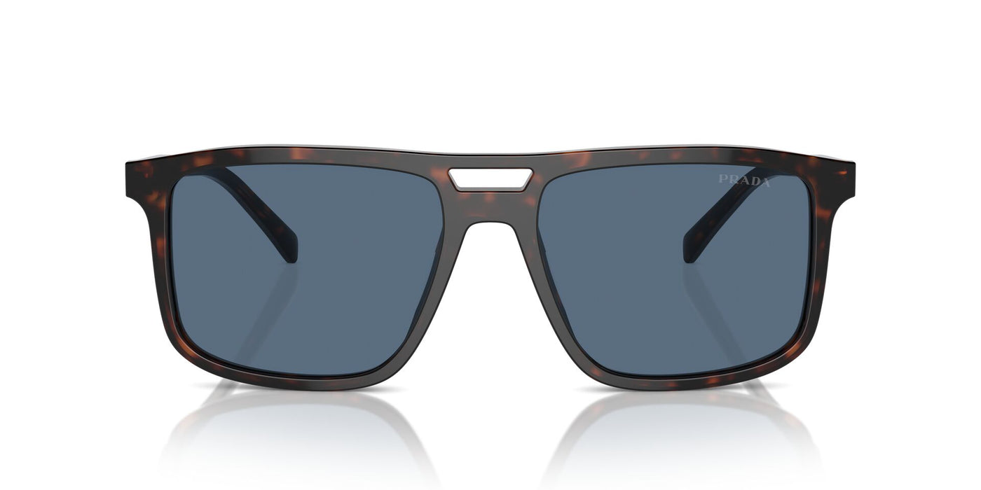 Prada SPR A22 Radica Tortoise/Dark Blue #colour_radica-tortoise-dark-blue