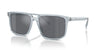 Prada SPR A22 Transparent Azure/Dark Grey Flash Silver #colour_transparent-azure-dark-grey-flash-silver