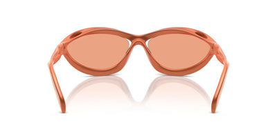 Prada SPR A23 Metallized Orange/Orange Red Mirror #colour_metallized-orange-orange-red-mirror