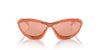 Prada SPR A23 Metallized Orange/Orange Red Mirror #colour_metallized-orange-orange-red-mirror