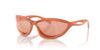 Prada SPR A23 Metallized Orange/Orange Red Mirror #colour_metallized-orange-orange-red-mirror