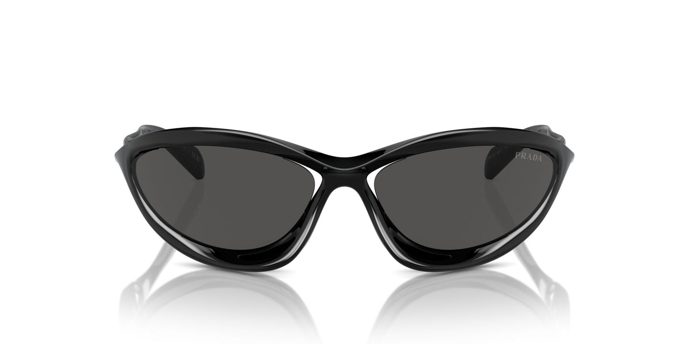 Prada SPR A23 Black/Dark Grey #colour_black-dark-grey